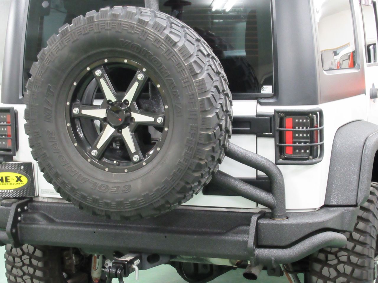JEEP JKラングラー AEV前後バンパー＆純正オーバーフェンダー ≪LINE-X